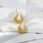 Chic Aura Hoops Earrings - Image 2