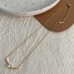 Lunar Arc Pearl Necklace - Image 3