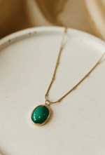 Emerald Greenstone Delight Necklace - Image 6