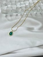 Emerald Greenstone Delight Necklace - Image 5