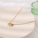 Leafy Charm Necklace - Image 2