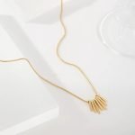 Leafy Charm Necklace - Image 4