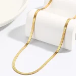 Sleek Serpent Trail Necklace - Image 6
