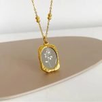 Vintage Rose Gaze Necklace - Image 2