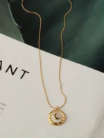 Mystic Moon Halo Necklace - Image 6