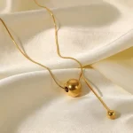 Equinox Drop Pendulum Necklace