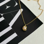 Oasis Pearl Charm Necklace - Image 5