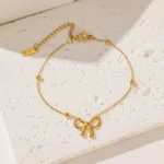 Tiny Bow of Joy Bracelet