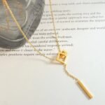 Twin Frame Interlink Pendant Necklace - Image 3