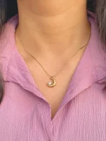 Moonbeam Charm Necklace - Image 4