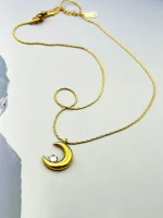 Moonbeam Charm Necklace - Image 2