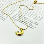 Moonbeam Charm Necklace - Image 3