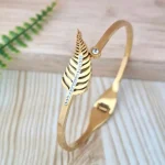 Leaf Bliss Elegance Bracelet - Image 2