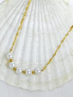 Serenity Horizon Pearl Necklace - Image 4