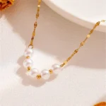 Serenity Horizon Pearl Necklace - Image 5