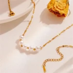 Serenity Horizon Pearl Necklace - Image 6
