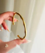 Bamboo Grove Cuff Bracelet - Image 3