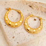 Heritage Crescent Earrings - Image 2