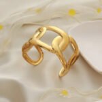 Lustrous Horizon Cuff Bracelet