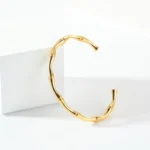 Bamboo Grove Cuff Bracelet - Image 5