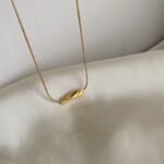 Twist Fold Pendant Necklace - Image 3