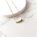 Serene Arc Necklace - Image 3