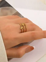 Sun & Moon Charm Rings - Image 5