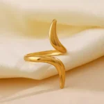 Seraphine Swirl Finger Ring - Image 2
