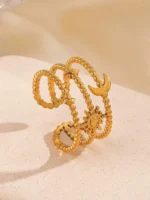 Sun & Moon Charm Rings - Image 7