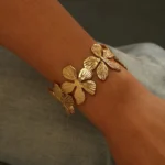Fleur Blossom Cuff Bracelet - Image 11