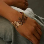 Fleur Blossom Cuff Bracelet - Image 3