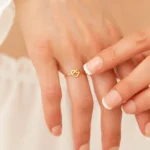 Amara Heartline Adjustable finger Ring - Image 3