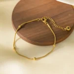 Shimmer Dots Anklet - Image 2