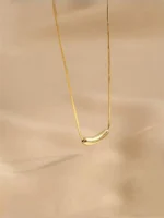 Serene Arc Necklace - Image 2