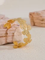 Fleur Blossom Cuff Bracelet - Image 7