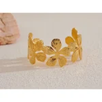 Fleur Blossom Cuff Bracelet - Image 6