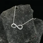 Silver Infinity necklace - Image 5