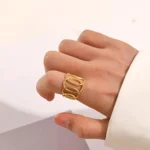 Continuum Link Adjustable finger ring - Image 3