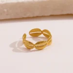 Cowrie Reef Adjustable finger ring - Image 4
