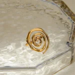 Labyrinth adjustable Finger ring