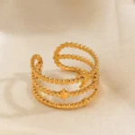 Sun & Moon Charm Rings