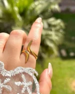 Seraphine Swirl Finger Ring - Image 4