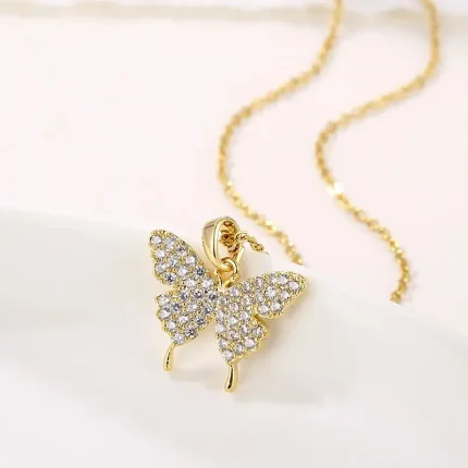 Celestia Butterfly Pendant necklace