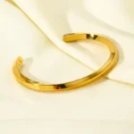 Auric Curve Band Bracelet