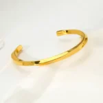 Auric Curve Band Bracelet - Image 7