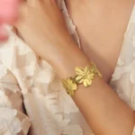 GoldLily Glow Cuff Bracelet - Image 3