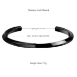 Auric Curve Band Bracelet - Image 4