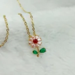 Daisy Blossom Charm Necklace - Image 7