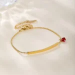 Crimson Heartbeam Anklet - Image 3