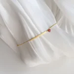 Crimson Heartbeam Anklet
